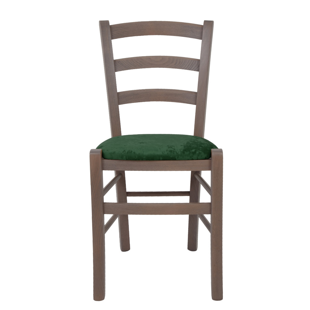 Scaun Paesana - cadru gri - stofa E57 - verde Scaun Paesana - cadru gri - stofa E57 - verde