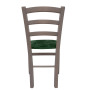Scaun Paesana - cadru gri - stofa E57 - verde Scaun Paesana - cadru gri - stofa E57 - verde