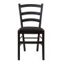 Scaun Paesana - cadru wenge - stofa K6 - negru Scaun Paesana - cadru wenge - stofa K6 - negru