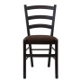 Scaun Paesana - cadru wenge - stofa K7 - maro Scaun Paesana - cadru wenge - stofa K7 - maro