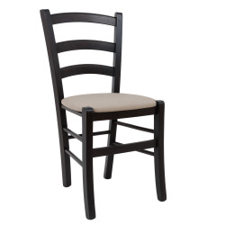 Scaun Paesana - cadru wenge - stofa K8 - crem Scaun Paesana - cadru wenge - stofa K8 - crem