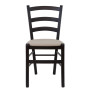Scaun Paesana - cadru wenge - stofa K8 - crem Scaun Paesana - cadru wenge - stofa K8 - crem