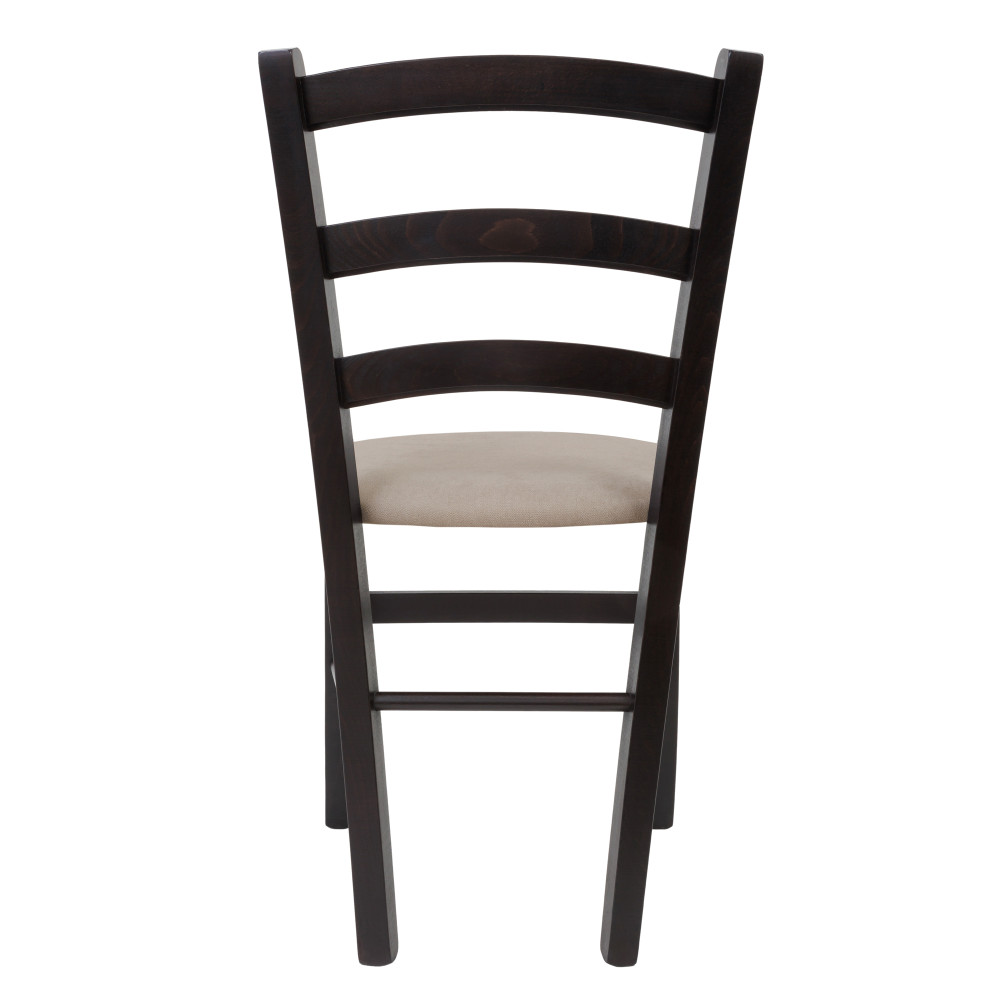 Scaun Paesana - cadru wenge - stofa K8 - crem Scaun Paesana - cadru wenge - stofa K8 - crem