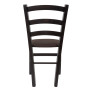 Scaun Paesana - cadru wenge - stofa S04 - maro deschis Scaun Paesana - cadru wenge - stofa S04 - maro deschis