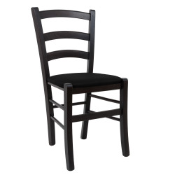 Scaun Paesana - cadru wenge - stofa S14 - negru Scaun Paesana - cadru wenge - stofa S14 - negru