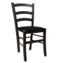 Scaun Paesana - cadru wenge - stofa S14 - negru Scaun Paesana - cadru wenge - stofa S14 - negru