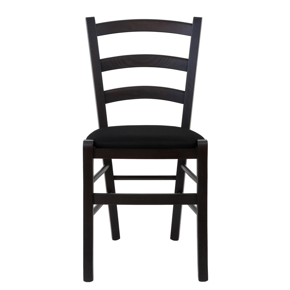 Scaun Paesana - cadru wenge - stofa S14 - negru Scaun Paesana - cadru wenge - stofa S14 - negru