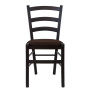 Scaun Paesana - cadru wenge - stofa S16 - maro Scaun Paesana - cadru wenge - stofa S16 - maro