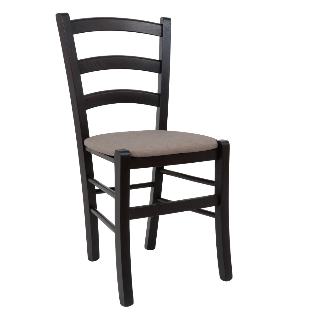 Scaun Paesana - cadru wenge - stofa S17 - crem Scaun Paesana - cadru wenge - stofa S17 - crem