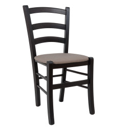 Scaun Paesana - cadru wenge - stofa S17 - crem Scaun Paesana - cadru wenge - stofa S17 - crem