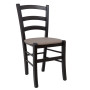 Scaun Paesana - cadru wenge - stofa S17 - crem Scaun Paesana - cadru wenge - stofa S17 - crem
