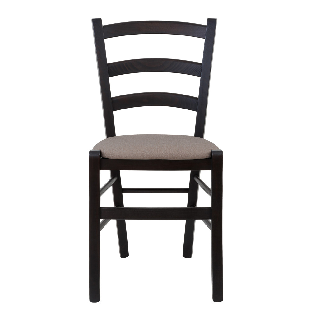 Scaun Paesana - cadru wenge - stofa S17 - crem Scaun Paesana - cadru wenge - stofa S17 - crem