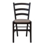 Scaun Paesana - cadru wenge - stofa S17 - crem Scaun Paesana - cadru wenge - stofa S17 - crem