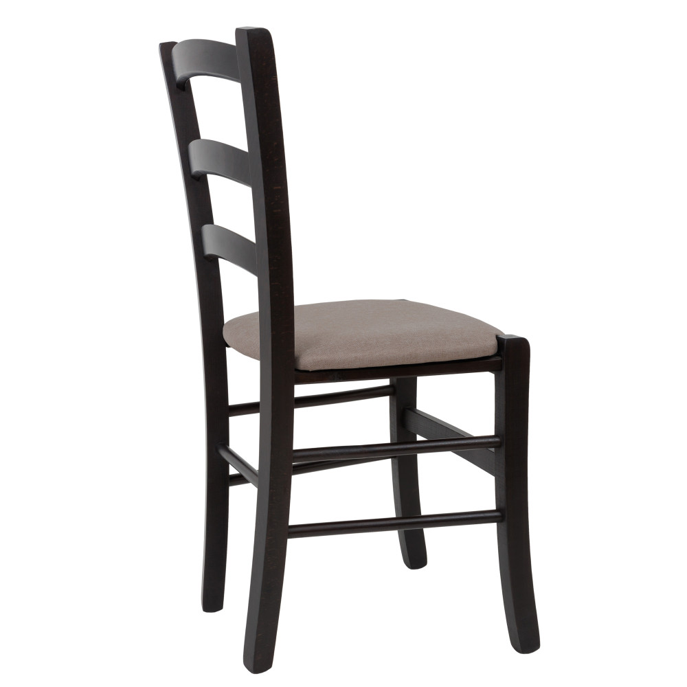 Scaun Paesana - cadru wenge - stofa S17 - crem Scaun Paesana - cadru wenge - stofa S17 - crem