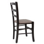 Scaun Paesana - cadru wenge - stofa S17 - crem Scaun Paesana - cadru wenge - stofa S17 - crem