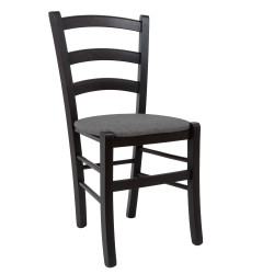 Scaun Paesana - cadru wenge - stofa S21 - gri deschis Scaun Paesana - cadru wenge - stofa S21 - gri deschis