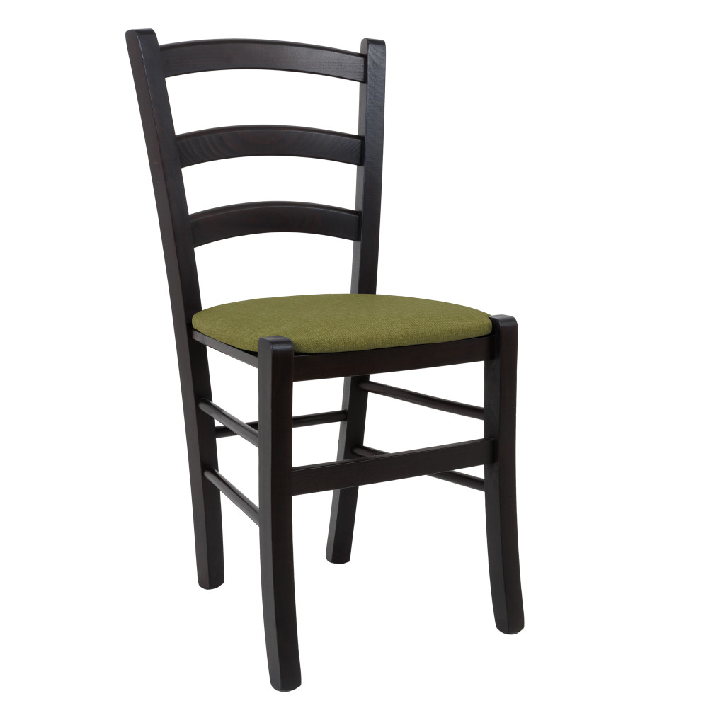 Scaun Paesana - cadru wenge - stofa S22 - verde Scaun Paesana - cadru wenge - stofa S22 - verde