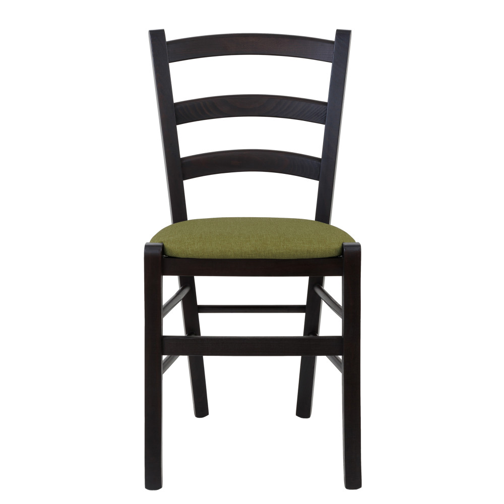 Scaun Paesana - cadru wenge - stofa S22 - verde Scaun Paesana - cadru wenge - stofa S22 - verde