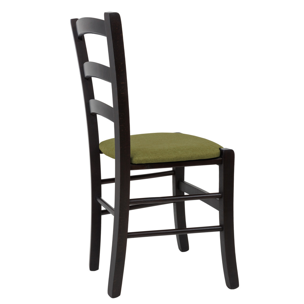 Scaun Paesana - cadru wenge - stofa S22 - verde Scaun Paesana - cadru wenge - stofa S22 - verde