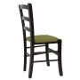 Scaun Paesana - cadru wenge - stofa S22 - verde Scaun Paesana - cadru wenge - stofa S22 - verde