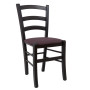 Scaun Paesana - cadru wenge - stofa S69 - mov Scaun Paesana - cadru wenge - stofa S69 - mov