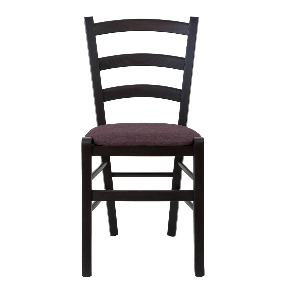 Scaun Paesana - cadru wenge - stofa S69 - mov Scaun Paesana - cadru wenge - stofa S69 - mov
