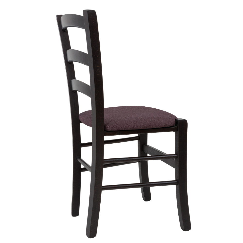 Scaun Paesana - cadru wenge - stofa S69 - mov Scaun Paesana - cadru wenge - stofa S69 - mov