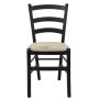 Scaun Paesana - cadru wenge - stofa E04 - crem Scaun Paesana - cadru wenge - stofa E04 - crem