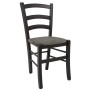 Scaun Paesana - cadru wenge - stofa E30 - gri Scaun Paesana - cadru wenge - stofa E30 - gri