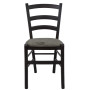 Scaun Paesana - cadru wenge - stofa E30 - gri Scaun Paesana - cadru wenge - stofa E30 - gri