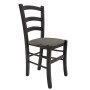 Scaun Paesana - cadru wenge - stofa E30 - gri Scaun Paesana - cadru wenge - stofa E30 - gri