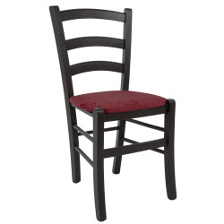 Scaun Paesana - cadru wenge - stofa E42 - visiniu Scaun Paesana - cadru wenge - stofa E42 - visiniu