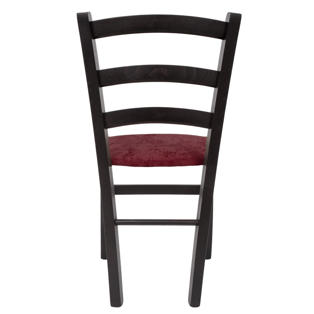 Scaun Paesana - cadru wenge - stofa E42 - visiniu Scaun Paesana - cadru wenge - stofa E42 - visiniu