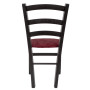 Scaun Paesana - cadru wenge - stofa E42 - visiniu Scaun Paesana - cadru wenge - stofa E42 - visiniu