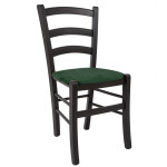 Scaun Paesana - cadru wenge - stofa E57 - verde