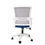 Scaun de birou mesh PARIS A - gri deschis/albastru Scaun de birou mesh PARIS A - gri deschis/albastru