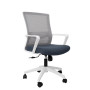 Scaun de birou mesh PARIS A - gri deschis/gri Scaun de birou mesh PARIS A - gri deschis/gri