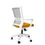 Scaun de birou mesh PARIS A - gri deschis/portocaliu Scaun de birou mesh PARIS A - gri deschis/portocaliu