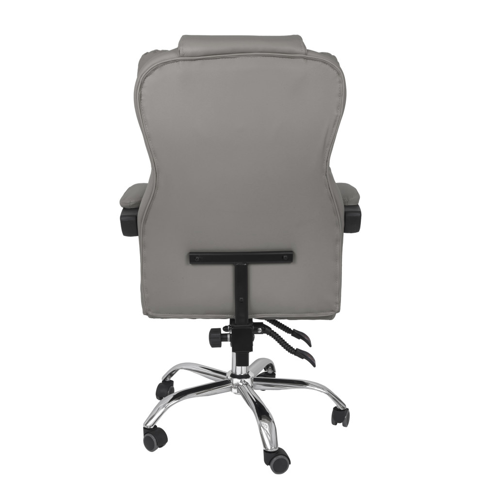 Scaun directorial PARMA - imitatie piele gri Scaun directorial PARMA - imitatie piele gri