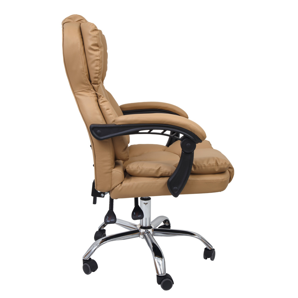 Scaun directorial PARMA - imitatie piele bej Scaun directorial PARMA - imitatie piele bej