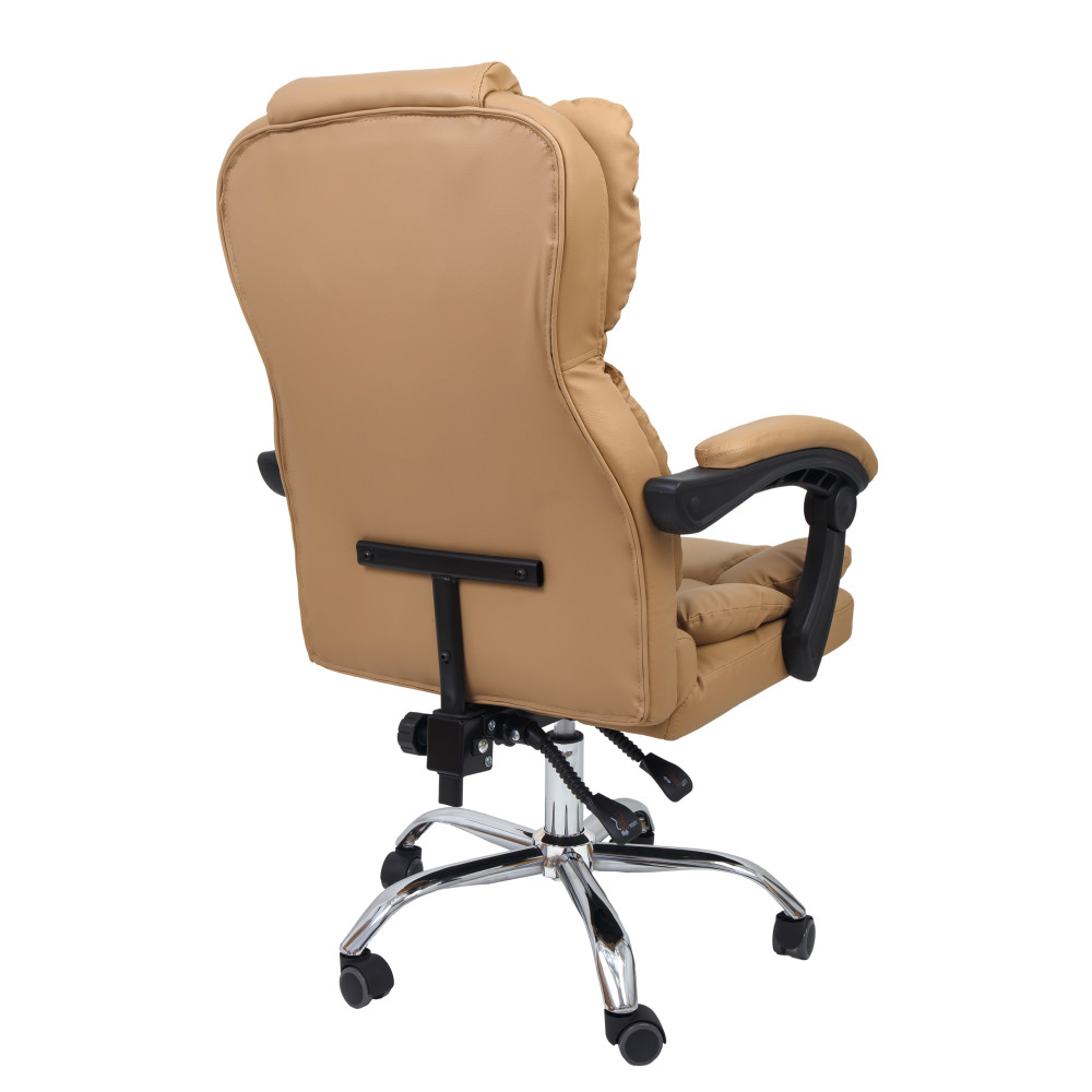 Scaun directorial PARMA - imitatie piele bej Scaun directorial PARMA - imitatie piele bej