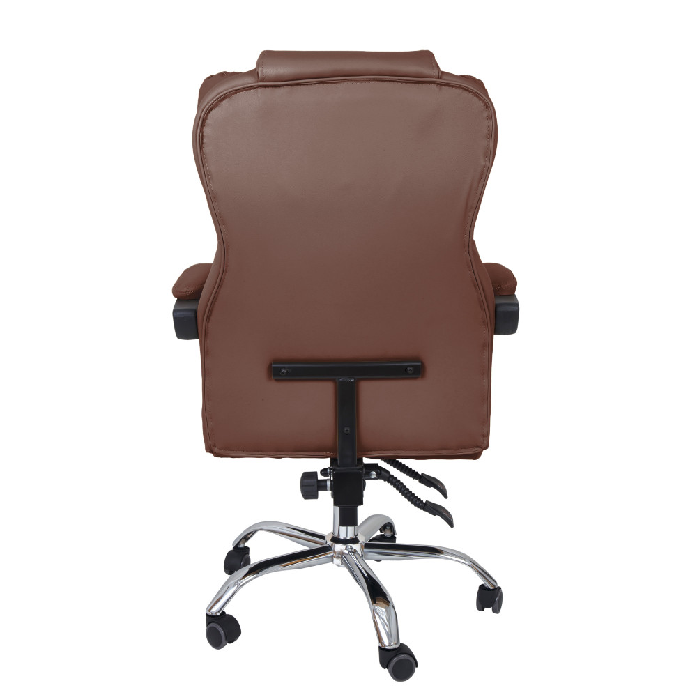 Scaun directorial PARMA - imitatie piele maro