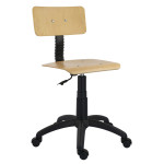 Scaun profesional cu ovalina - PRO LEMN - lemn stratificat