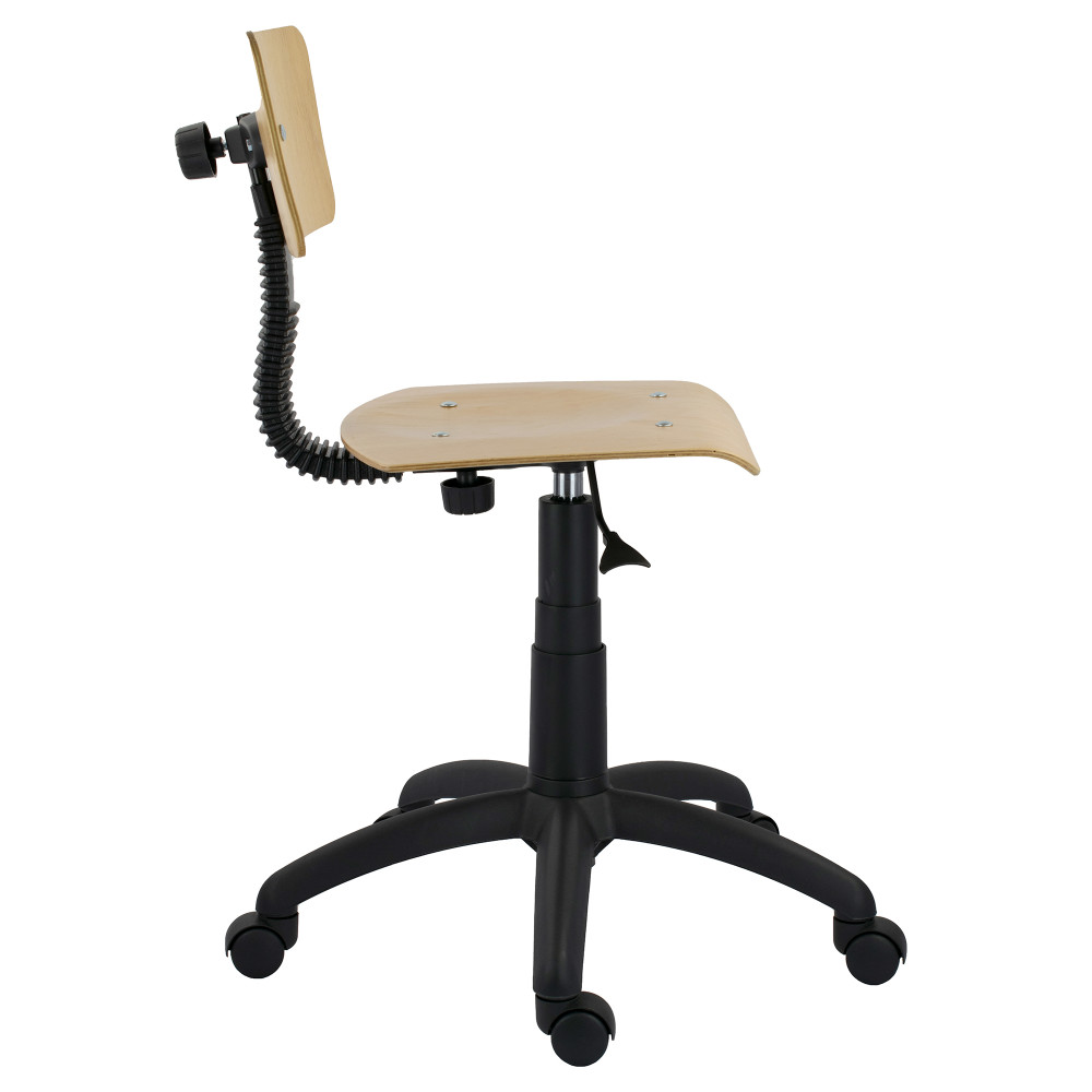 Scaun profesional cu ovalina - PRO LEMN - lemn stratificat