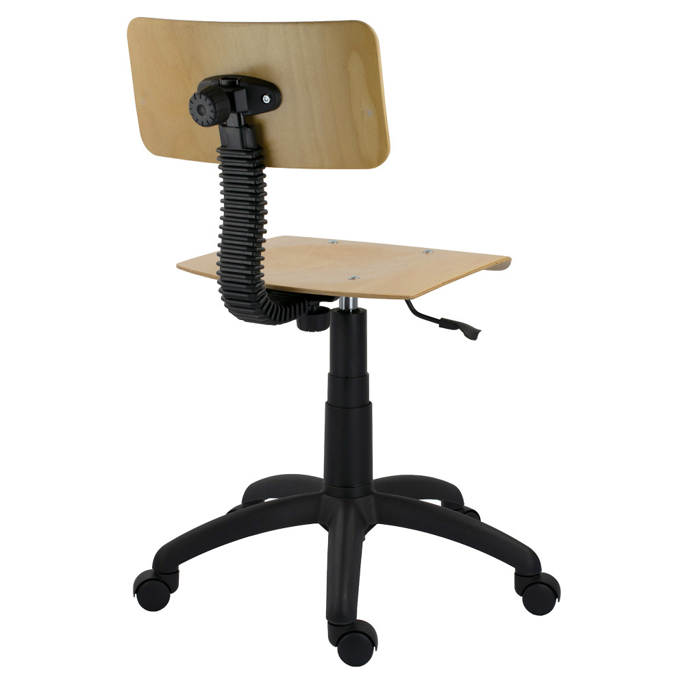 Scaun profesional cu ovalina - PRO LEMN - lemn stratificat