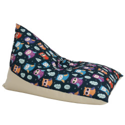 Fotoliu puf Relax - bufnite /crem Fotoliu puf Relax - bufnite /crem