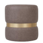 Taburet Ring - inel auriu - stofa M610 - bej Taburet Ring - inel auriu - stofa M610 - bej