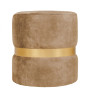 Taburet Ring - inel auriu - stofa P03 - bej Taburet Ring - inel auriu - stofa P03 - bej