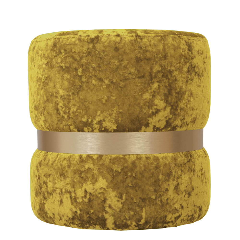 Taburet Ring - inel auriu - stofa E51 - galben Taburet Ring - inel auriu - stofa E51 - galben