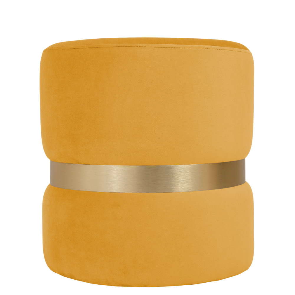 Taburet Ring - inel auriu - stofa H66 - galben
